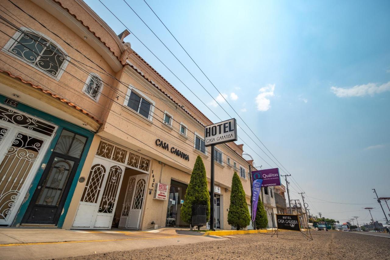 Hotel Casa Garatusa Yuriria Bagian luar foto